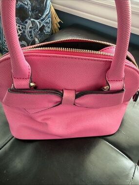Aldo Pink Mini Bow Satchel